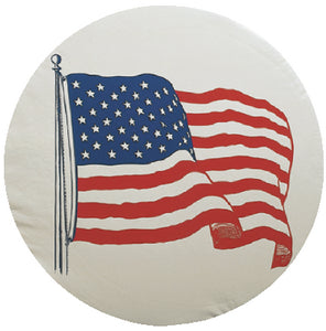ADCO 1782 "US FLAG" RV Spare Tire Cover Size B (Fits 32.25" Diameter Wheel)