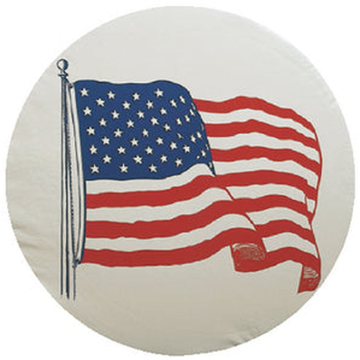 ADCO 1785 "US Flag" RV Spare Tire Cover Size F  (Fits 29" Diameter Wheel)