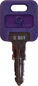 Global Replacement Key #327, 5/Pack - 013-690327