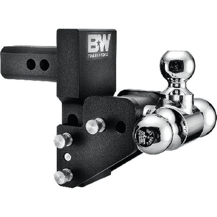 B&W Hitches Tow & Stow 2" Reciever Hitch for GM Trucks w/MultiPro Tailgate, Tri-Ball - TS10064BMP