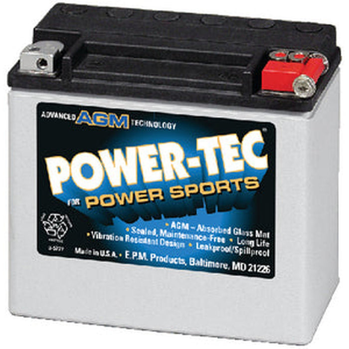 Power-Tec 19 Amp AGM Sealed PWC 400MCA - ETX16L