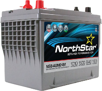 NorthStar Marine Battery AGM GR24 1010CA/840CCA - NSB-AGM24M