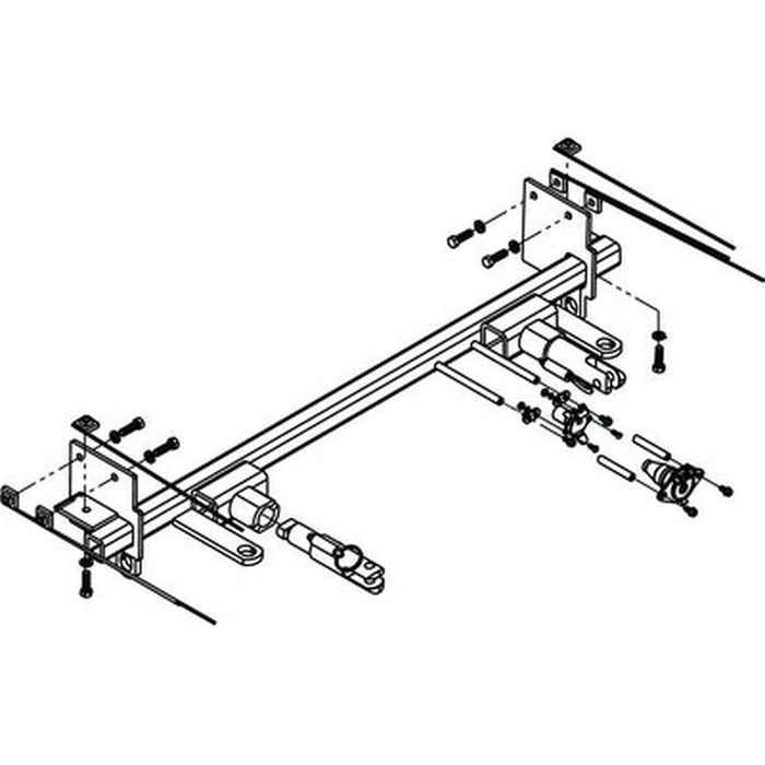 Blue Ox - Base Plate, Jeep Wrangler Rubicon Ul  -  BX1139