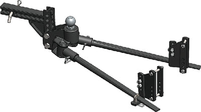 Blue Ox TrackPro Weight Distributing Hitch, 800 lb. Tongue Weight, for Trailers with Underslung Couplers - BXW0853