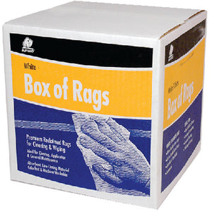 Buffalo Rag-Wiping White 4Lb Box - 10520