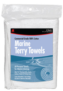 Buffalo Terry Towels 6/Bag - 60244