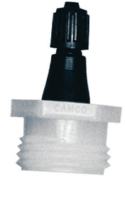 Camco RV Blow-Out Plug Plastic Valve for Winterizing, Black - 36133