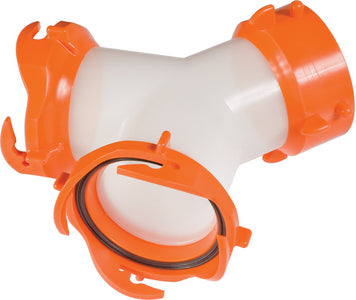 Camco RV RhinoFLEX WYE RV Sewer Hose Connector - 39812