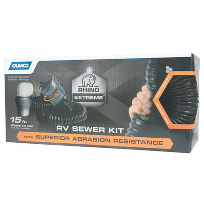 Camco RV RhinoEXTREME 20-foot Sewer Hose Kit - 39867