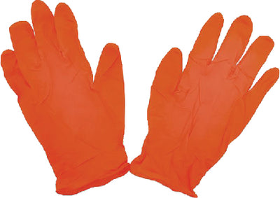 Camco  RV Disposable Gloves, Orange, (Latex-Free) 30/Pack - 40286