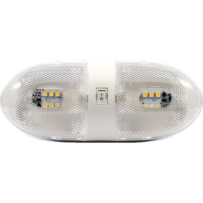 Camco RV LED Double Dome RV Light Kit - 41321