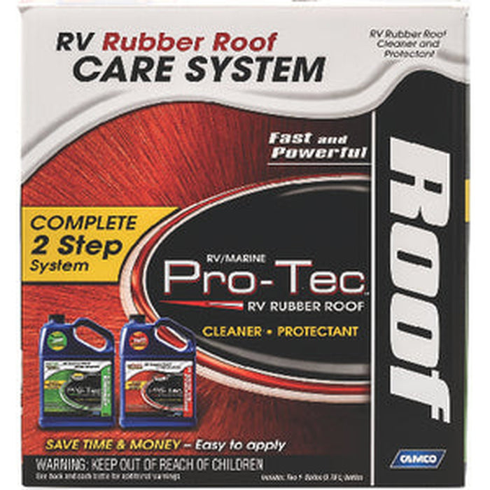 PRO-TEC RV Rubber Roof Care Kit (Cleaner Protectant) - 41453