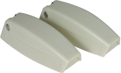 Camco RV Baggage Door Catches, 2/Pack, Colonial White - 44163