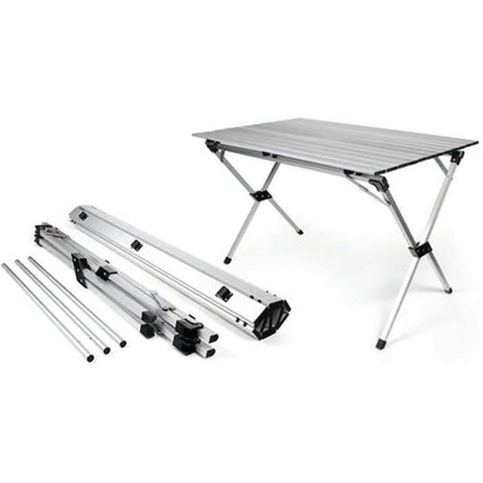 Camco RV Aluminum Roll-Up Table w/Carrying Bag - 51892