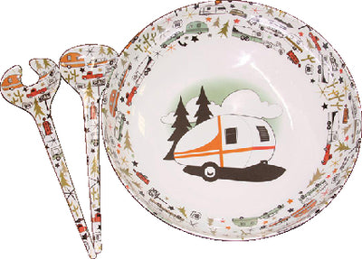 Camp Casual Melamine Bowl & Server Set  - CC003