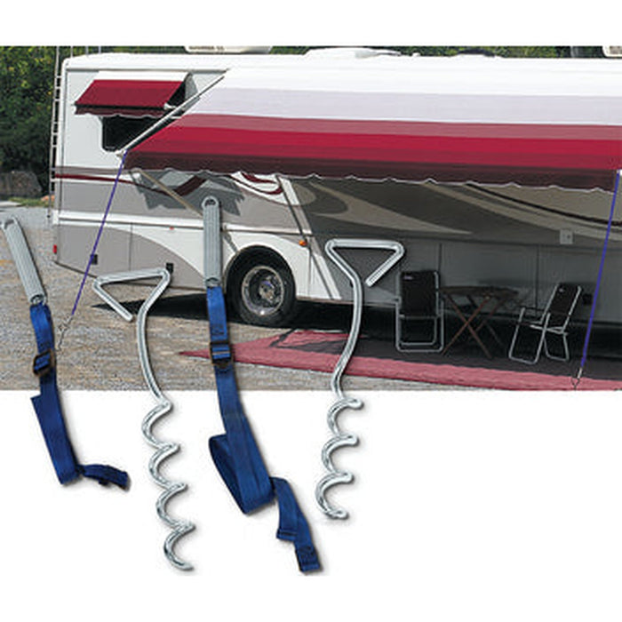 Carefree of Colorado Awning Tie-Down W/Hooks - 901000