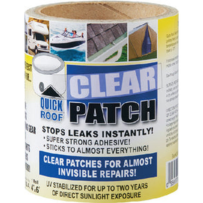 CoFair Quick RV Roof Clear Patch, 8-inch x 6-foot - 142-QRCP86