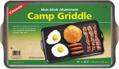 Coghlan's 7640 Non-Stick Two Burner Griddle, 16-1/2 Inches x 10 Inches
