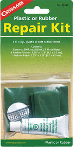 Rubber Repair Patch Kit, (for vinyl, rubber, plastic patch repairs) - 147-860BP