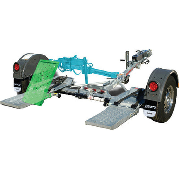 Demco Space Saving Tow Dolly / Foldable Kar Kaddy KK460SS with Surge Brakes - 9713045