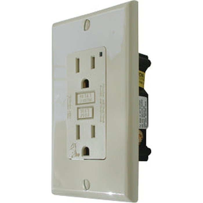 Valterra GFI Receptacle with LED Indicator Light - 15A, White - DG151VP