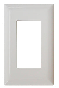 Valterra Single White Rectangular Face Plate for Lighting Switches - DG52494VP