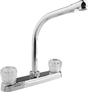 Dura Faucet Hi Rise (10" Tall) RV Kitchen Faucet, Chrome - DFPK210ACP