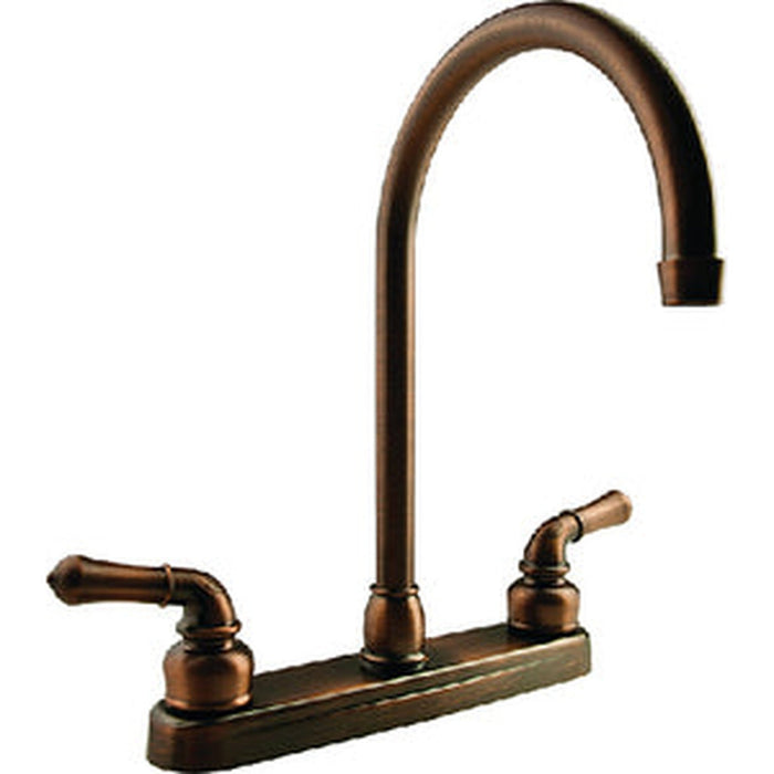 Dura Faucet J-Spout RV Kitchen Faucet, Bronze - DFPK330HCORB