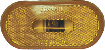 Command Clearance Light, Amber, Oval - 003-53P