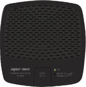 FIREBOY Carbon Monoxide Alarm - Battery - Black  CMD6MBBR