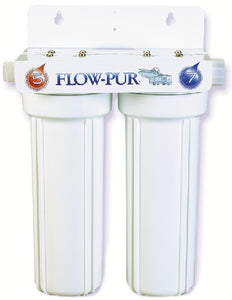 Flowmatic Flo Pur Exterior Dual Filter System  - POE12DSA1KDF