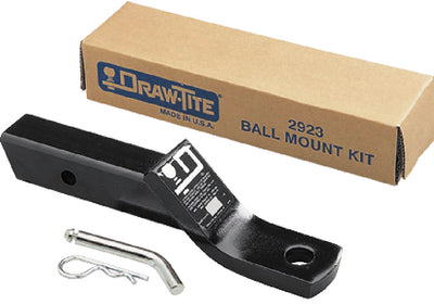 Reese Draw Tite Trailer Hitch Ball Mount, 7,500 Lb. Capacity, Fits 2" Receiver, 2" Drop - 2923