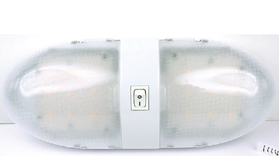 RV Double Interior LED Light, Bright White with On/Off Switch - 590-1114