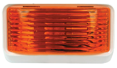 Porch Light Square Without Switch, Amber - 590-1115
