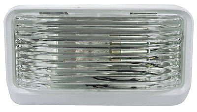 Porch Light Square Without Switch, Clear - 590-1116