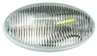 Porch Light Oval Without Switch, Clear - 590-1121