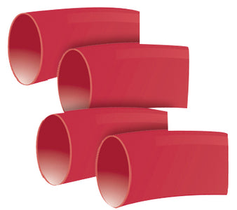 FulTyme RV 3/4" x 1.5" RED Heavy Wall Heat Shrink Tubing 4/Pack - 590-5072