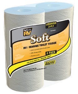 Valterra RV Safe 2-Ply Toilet Paper - 4/Pack - 590-6010