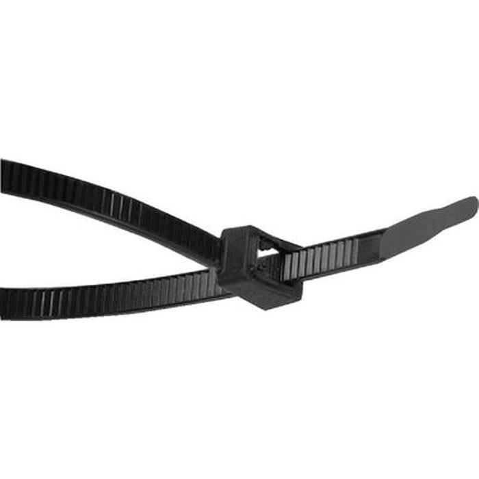 Gardner Bender Twist Tail Zip Tie - 11-inch Black, 20/Bag - 978-45311UVBSC