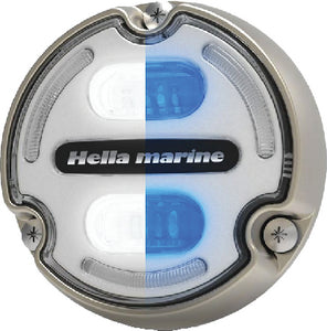 Hella Apelo A2 Aluminum White/Blue Underwater Light - 265-016147101