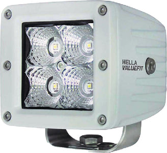Hella Valuefit Cube 4-LED Flood Light, White - 265-357204041