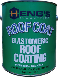 Elastomeric RV Roof Coating, 1 Gallon, White - 634-471284