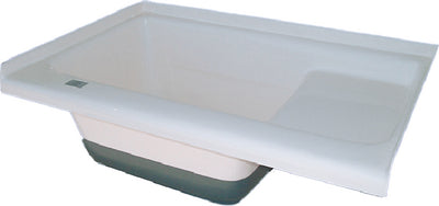 ICON Bath Tub Sit in Step Tub, Tu500 Left Hand - White - 474