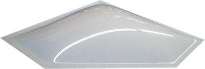 Icon Tech RV Neo Angled Skylight 20-inchx 8-inch x 4-inch, White - 398-01865