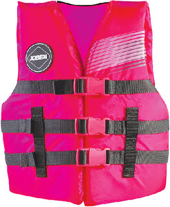 NYLON VEST YOUTH HOT PINK UL