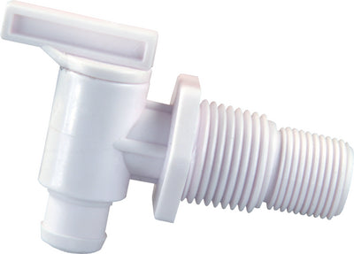 JR Products 3/8-inch-1/2-inch Dual Threaded Drain Cock - 342-03175