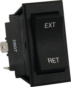 JR PRODUCTS 12V 5th Wheel/Tongue Jack Switch, Black - 13635