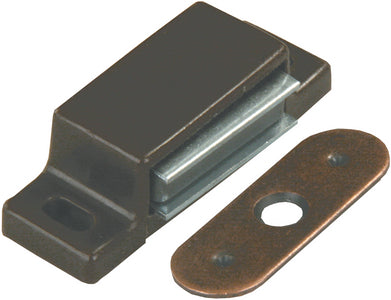 JR Products Side Mount Heavy Duty Magnetic Catch for RV Cabinets, 2/Pack - 70265