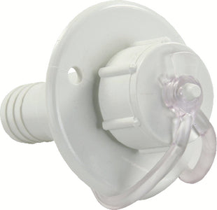 JR Products Exterior Evacuation Drain Port - 95185