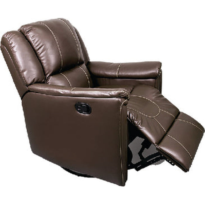 Thomas Payne RV Furniture - Swivel Glider Recliner, Majestic Chocolate - 759294